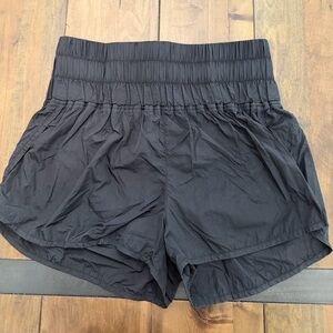 High Waisted Black Women's Shorts